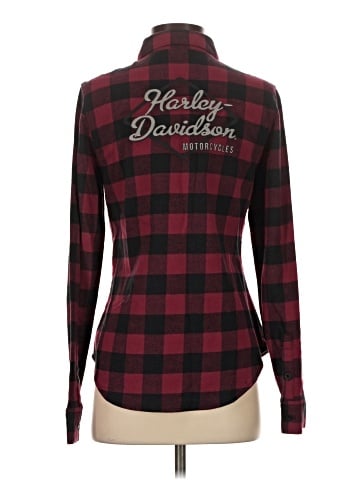 Harley Davidson Long Sleeve Button-Down Shirt (view 2)