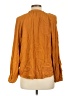 J.Crew 100% Viscose Orange Long Sleeve Blouse Size L - photo 2