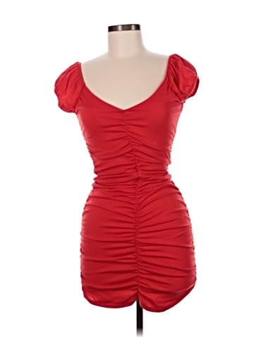 Planet Gold Cocktail Dress (view 1)