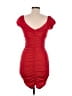Planet Gold Red Cocktail Dress Size M - photo 2