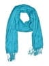 Bijoux Terner 100% Viscose Teal Scarf One size - photo 1