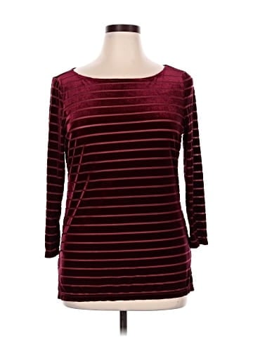 Lauren by Ralph Lauren 3/4 Sleeve Top (view 1)