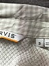 Orvis Houndstooth Silver Short Sleeve Button-Down Shirt Size S - photo 7