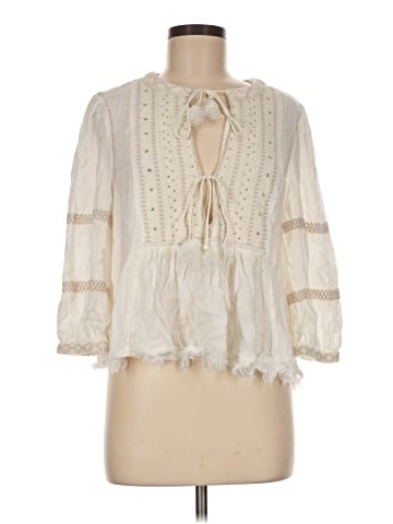 Free People 3/4 Sleeve Blouse (view 1)