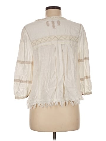 Free People 3/4 Sleeve Blouse (view 2)