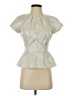 Forever 21 Plus Ivory Short Sleeve Blouse Size S - photo 1