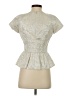 Forever 21 Plus Ivory Short Sleeve Blouse Size S - photo 2