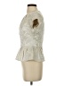 Forever 21 Plus Ivory Short Sleeve Blouse Size S - photo 5