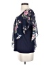 Naif 100% Polyester Blue Short Sleeve Blouse Size S - photo 5