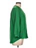 Vince Camuto 100% Polyester Green 3/4 Sleeve Blouse Size L - photo 4