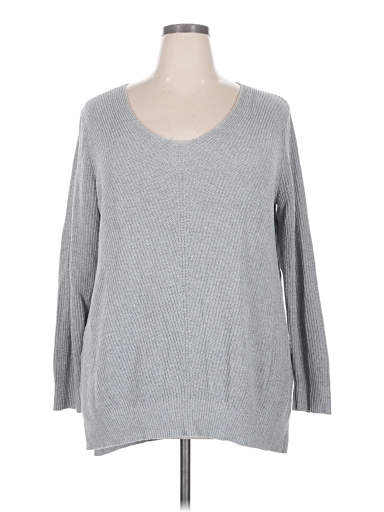 Pre-owned Old Navy Pullover Sweater In Gray