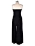 See You Monday Solid Black Jumpsuit Size XL - photo 2