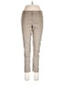Ecru Solid Tan Casual Pants Size L - photo 1