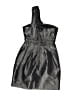 BCBGMAXAZRIA Metallic Metallic Gray Cocktail Dress Size 0 - photo 2