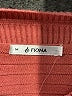 Fiona Solid Orange Turtleneck Sweater Size M - photo 7
