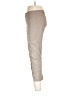Ecru Solid Tan Casual Pants Size L - photo 5