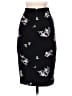 Maje Graphic Floral Black Casual Skirt Size EU (FR) 36 / US 4 - photo 2