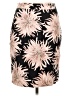 Ann Taylor Print Black Casual Skirt Size 8 (petite) - photo 1