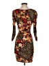 Symphony Animal Print Brown Cocktail Dress Size S (estimated) - photo 2