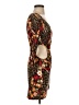 Symphony Animal Print Brown Cocktail Dress Size S (estimated) - photo 4