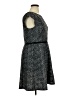 Elle Tweed Black Casual Dress Size XL - photo 4