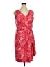 Chaps Paisley Red Cocktail Dress Size XL - photo 1