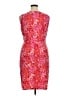 Chaps Paisley Red Cocktail Dress Size XL - photo 2
