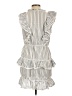 LoveShackFancy 100% Cotton Stripes Ivory Casual Dress Size 10 - photo 2