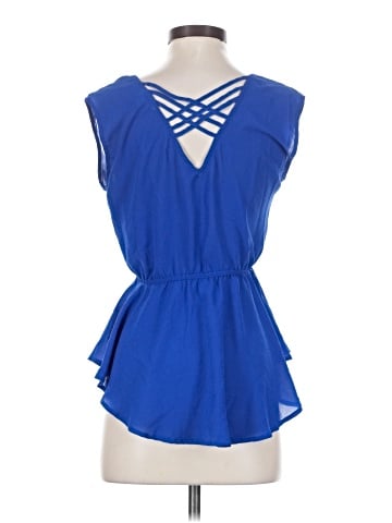 Mine Sleeveless Blouse (view 2)