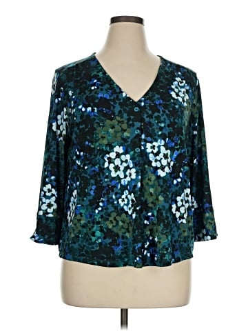 Zac & Rachel 3/4 Sleeve Blouse (view 1)
