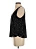 Ann Taylor LOFT 100% Polyester Black Sleeveless Blouse Size S (petite) - photo 5