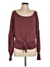 Express Burgundy Pullover Sweater Size L - photo 1