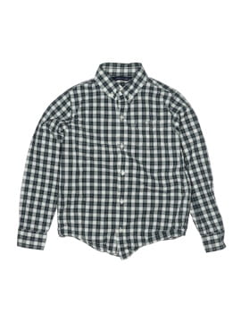 Janie And Jack Long Sleeve Button Down Shirt