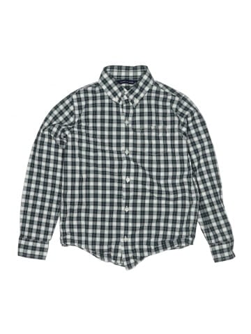 Janie and Jack Long Sleeve Button-Down Shirt (view 1)