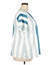 Shein Curve Stripes Blue Short Sleeve T-Shirt Size 18 Plus (3) - photo 4
