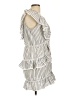 LoveShackFancy 100% Cotton Stripes Ivory Casual Dress Size 10 - photo 4