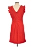 Tabitha Chevron-herringbone Red Casual Dress Size 12 - photo 2