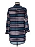 Wishful Park 100% Polyester Chevron-herringbone Blue 3/4 Sleeve Blouse Size M - photo 2