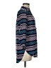 Wishful Park 100% Polyester Chevron-herringbone Blue 3/4 Sleeve Blouse Size M - photo 4