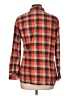 Eddie Bauer Plaid Orange Long Sleeve Button-Down Shirt Size L - photo 2