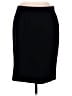 J.Crew 100% Wool Solid Black Wool Skirt Size 8 (petite) - photo 1
