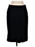 J.Crew 100% Wool Solid Black Wool Skirt Size 8 (petite) - photo 2