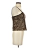 Tildon 100% Polyester Gold Tank Top Size S - photo 4