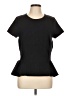 J.Crew Black Short Sleeve Top Size L - photo 1