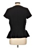 J.Crew Black Short Sleeve Top Size L - photo 2