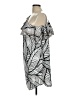 Apt. 9 100% Polyester Graphic Silver Cocktail Dress Size L - photo 5