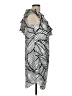 Apt. 9 100% Polyester Graphic Silver Cocktail Dress Size L - photo 4