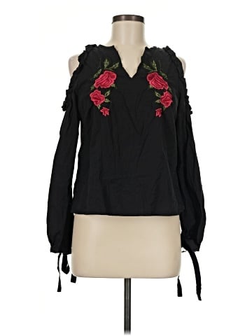 Dizzy Lizzy Long Sleeve Blouse (view 1)