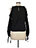 Dizzy Lizzy 100% Cotton Black Long Sleeve Blouse Size M - photo 2