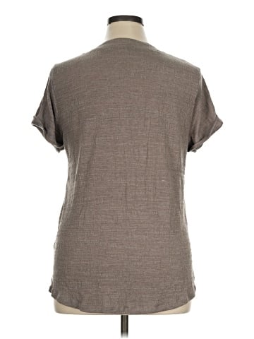 Cable & Gauge Short Sleeve Blouse (view 2)